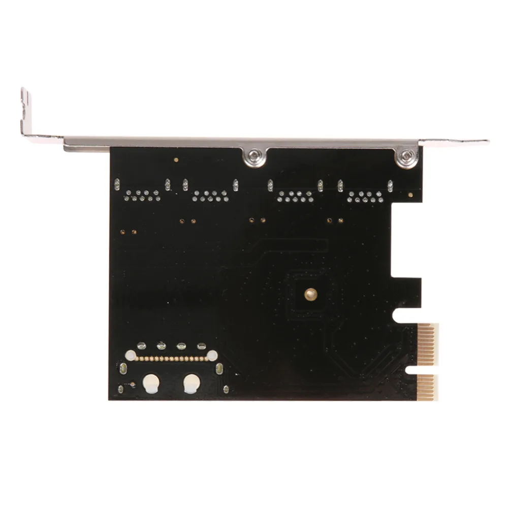 USB3.0 карта расширения 4 порта PCI E к компьютерная 4Pin соединительный узел для