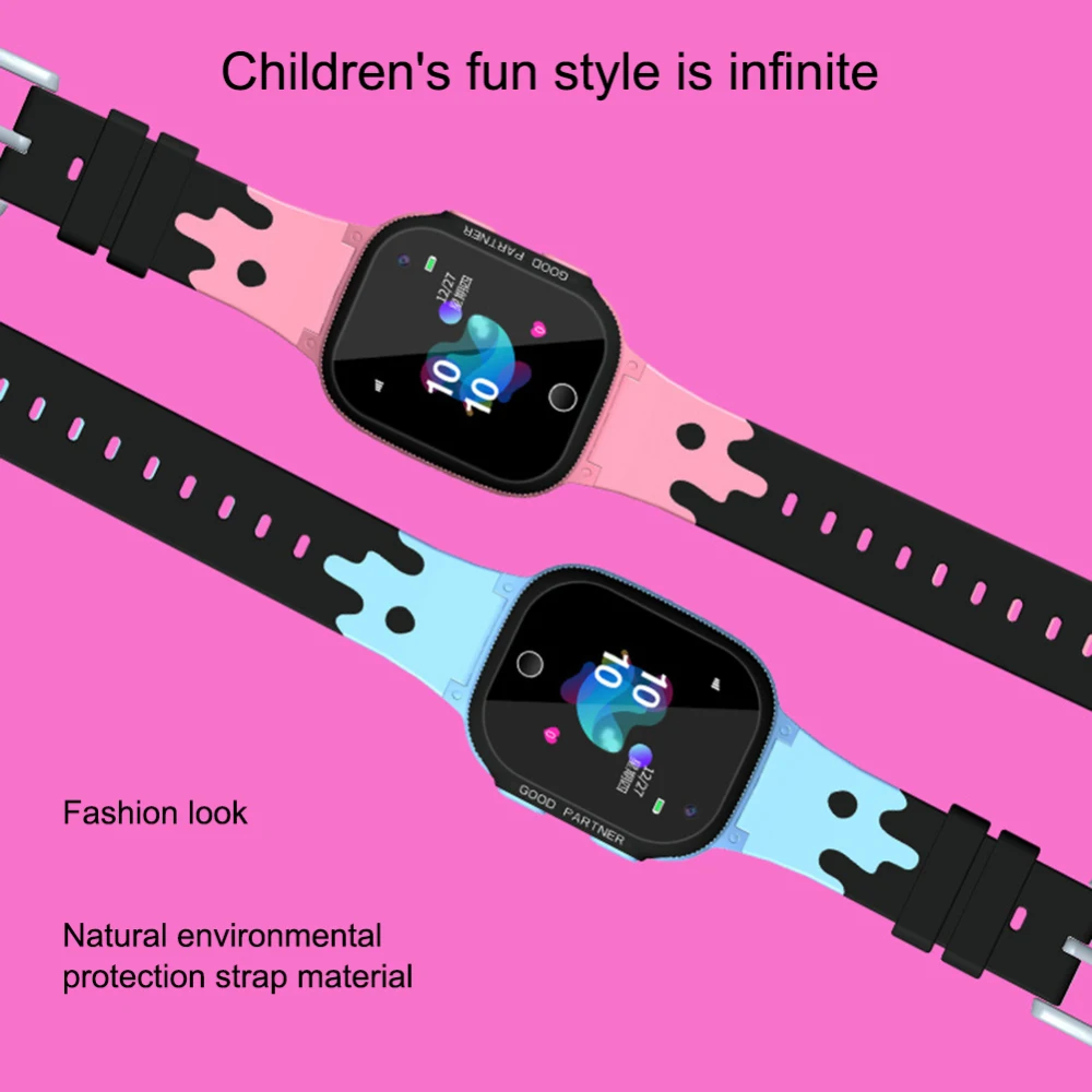  Kid Touch Screen Anti Verloren Kind GPS Tracker SOS Smart Überwachung Gps-positionierung Telefon Ki