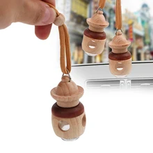 LEEPEE автомобильный освежитель воздуха для эфирных масел диффузор зеркало заднего вида орнамент автомобильный подвесной парфюм пустой стеклянный флакон