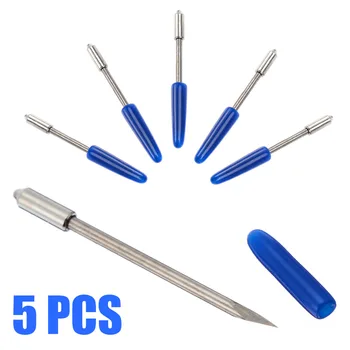 

5Pcs 45/60 Degree Blades CB09 Graphtec Blade Holder Set for Vinyl Plotter Cutter Hard Alloy Machine Tools