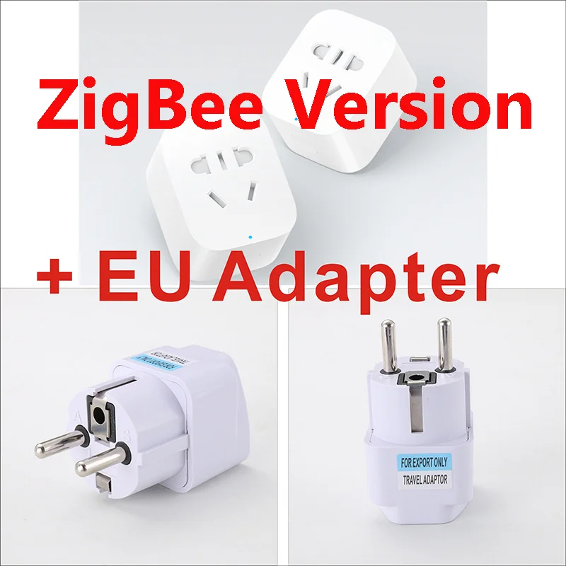 Умная розетка Xiaomi ZigBee Mi Zigbee Wi Fi беспроводное управление через приложение