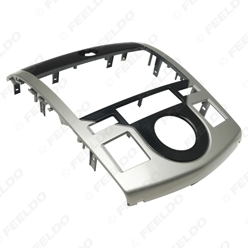 FEELDO Автомобильная стерео радио фасции отделка для коробки передач тире лицевая пластина для KIA Cerato Coupe(2009-2012)/Forte Coupe(2009-2012)# AM5747