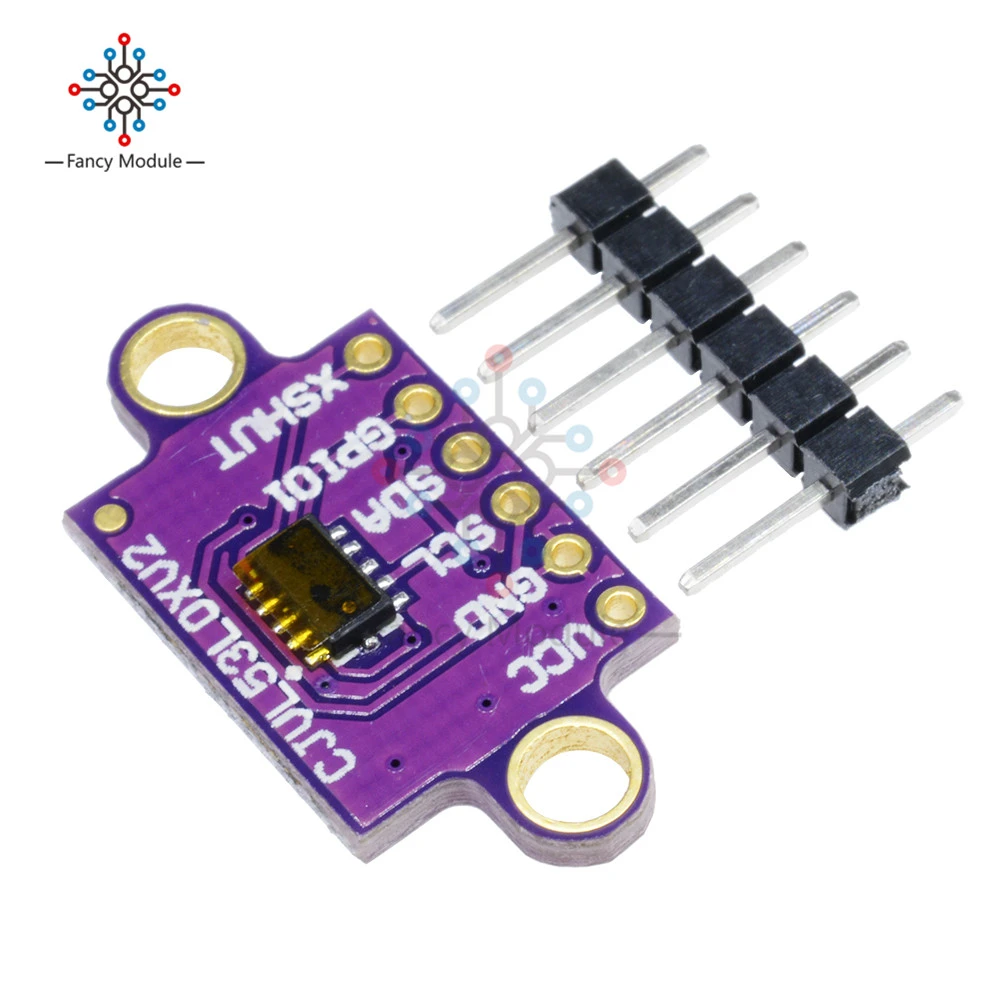 2pcs Time-of-Flight ToF Ranging Sensor 2m Distance Laser Distance Module