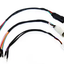 Мотоциклетная вешалка руль переключатель кабель для Harley Touring 96-13 Sportster XL 883 1200 Новинка