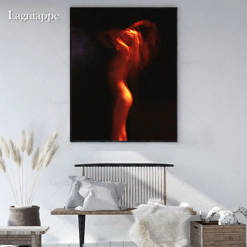 

Erotic Abstract sexy girl nude woman Home living Room Bedroom Decor Print Poster Picture Painting Wall Art Canvas