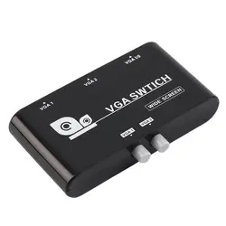 5 шт. 2 в 1 из VGA/SVGA Руководство Обмен переключатель Switcher Box для ЖК-дисплей PC