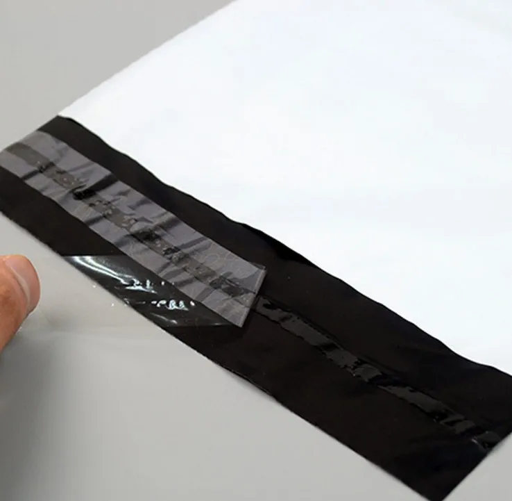 20Pcs White Self-seal Adhesive Courier bags Storage Bags Plastic Poly Envelope Mailer Postal Shipping Mailing Bags 3
