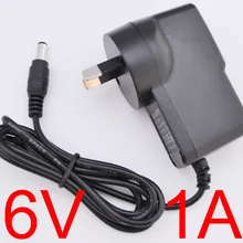 50 шт. 6V1A Высокое качество AC 100 V-240 V конвертер адаптер питания с переключением напряжения с источником питания от постоянного тока, 6 в 1A 1000mA поставить штепсельная вилка австралийского стандарта DC 5,5 мм x 2,1 мм