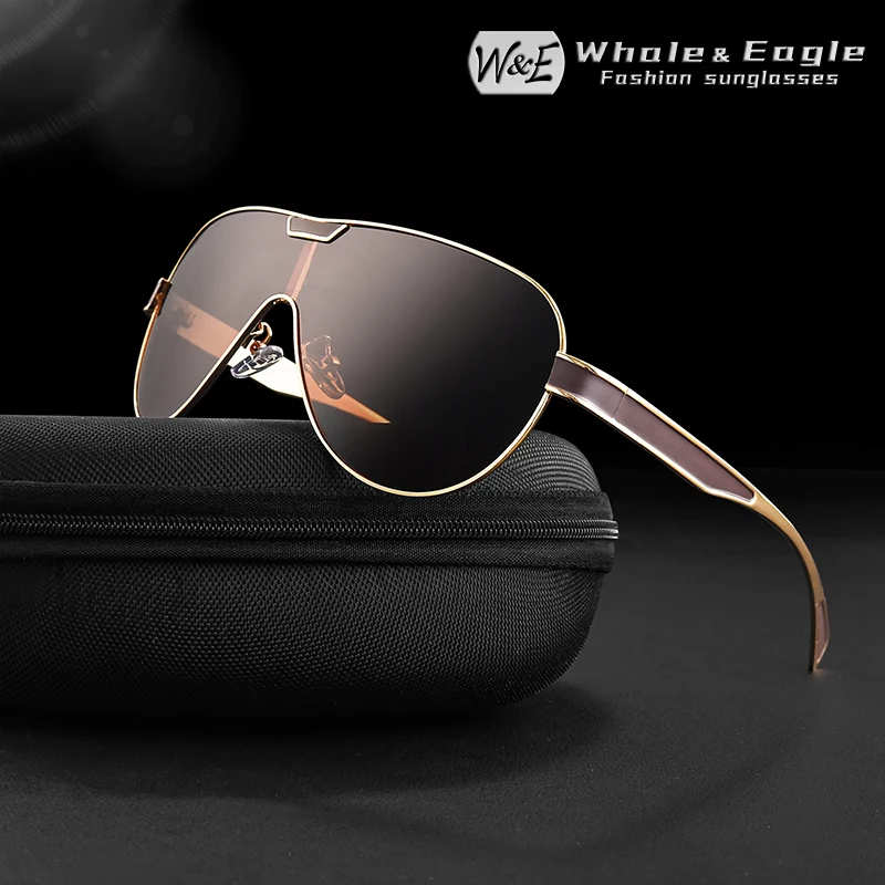 W & E поляризованные солнцезащитные очки для вождения мужские брендовые дизайнерские солнцезащитные очки мужские спортивные очки женские