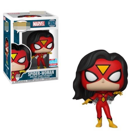 FUNKO POP Spider Woman Фигурки игрушки Gwen Hires Marvel Super Hero Коллекционная модель Бесплатная