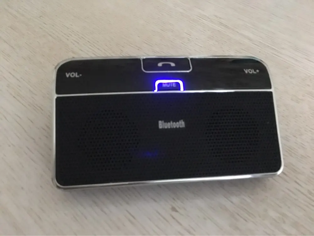 Универсальный Bluetooth 4,0 EDR автомобильный спикерфон гарнитура громкой связи автомобильный комплект музыкальный приемник+ Автомобильное зарядное устройство