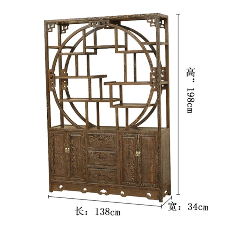 Витрина для гостиной китайский комод arcones madera cassettiera legno armario komoda commode meuble rangment - Цвет: Темный хаки