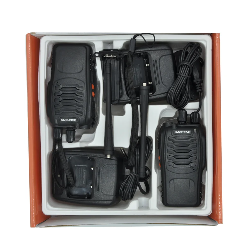 2PCS-Baofeng-BF-888S-Walkie-Talkie-Baofeng-888s-CB-Radio-16CH-5W-UHF-400-470MHz-Portable