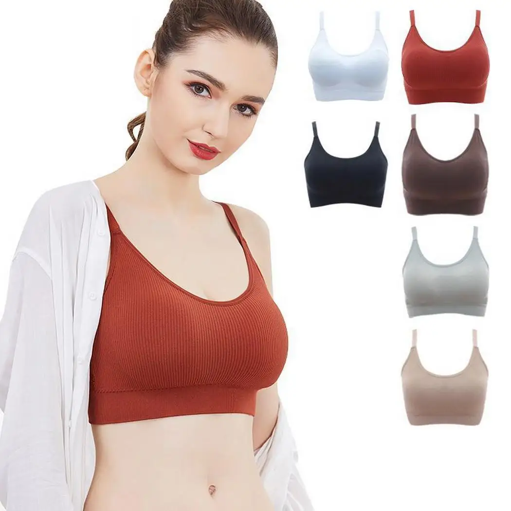 

Women's Sports Bra Medium Impact Support Yoga Bra Running Workout Bra Underwear Fitness Sports Top Bras