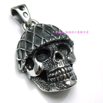 

Silver skull pendants