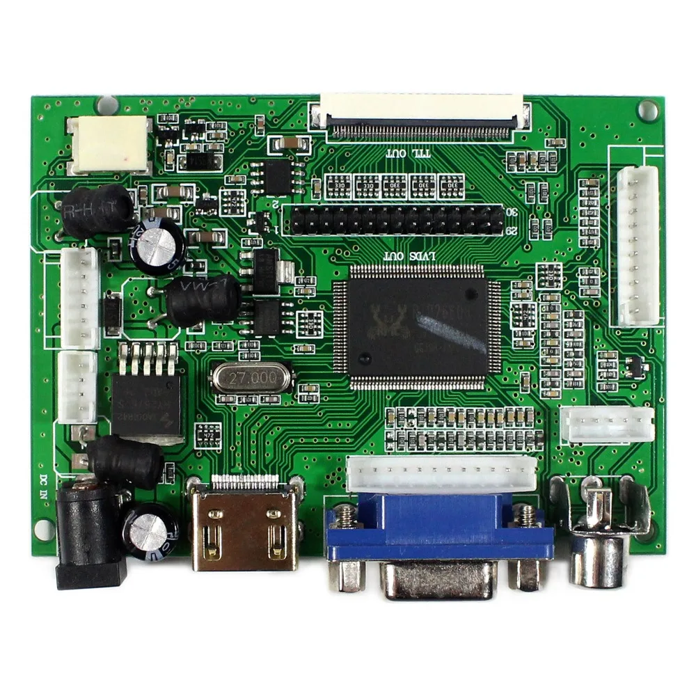H DMI VGA 2AV ЖК дисплей плата контроллера с 7 дюймов AT070TN93 800x480 емкостный сенсорный