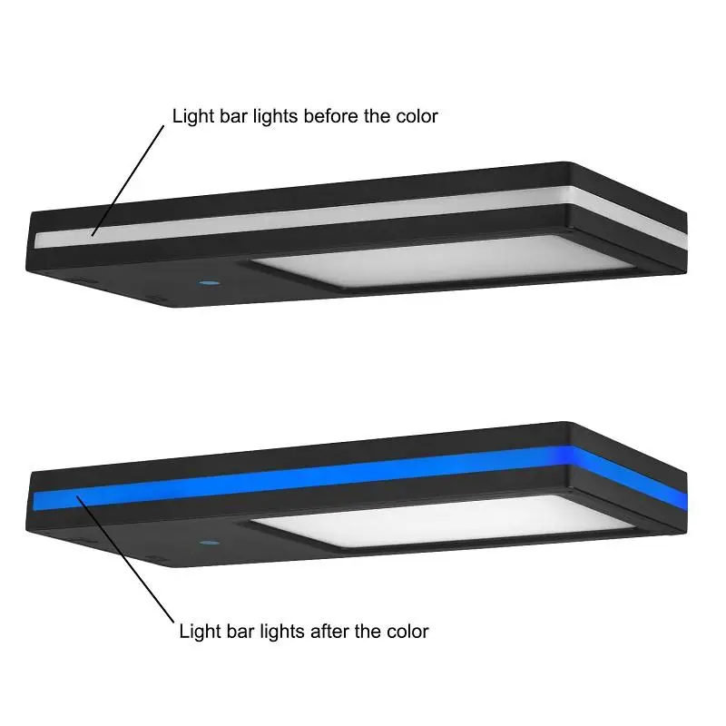 

Solar Radar Sensor LED Garden Light 60 LED IP65 Waterproof Radar Motion Sensor Light For Step Garden Yard Deck White Light