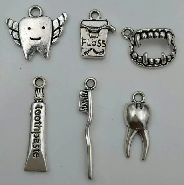 Vintage Silvers Mixed Toothpaste/toothbrush/tooth/toothpick box/tooth