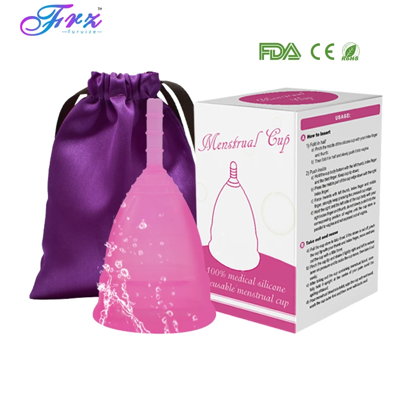 

Menstrual cup Feminine Hygiene Lady Cup for Women 100% Medical Grade silicone copa menstrual reusable silicone cup FDA Test