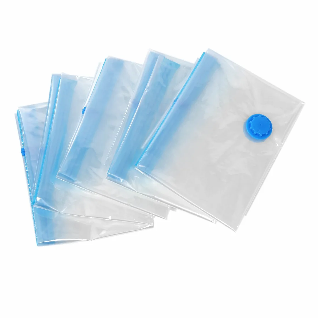 5 x Jumbo Seal Compressed Vacuum Bag Storage Organizer Space Saver