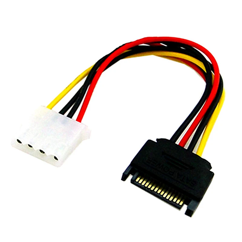 Кабель питания для жесткого диска sata-ide 15-контактный переходник с разъемом SATA на
