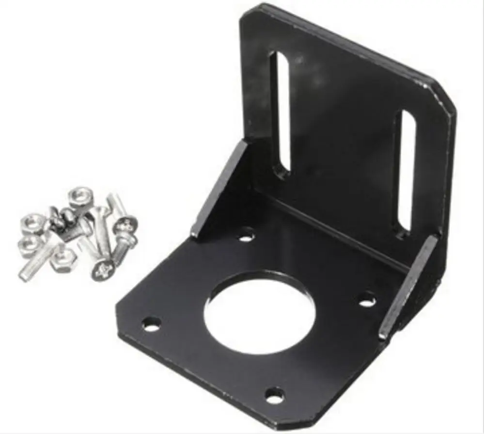 DuoWeiSi 3D Printer Parts 42 Stepper motor bracket Alloy Steel Mounting Bracket With Screws For L-bracket | Компьютеры и офис
