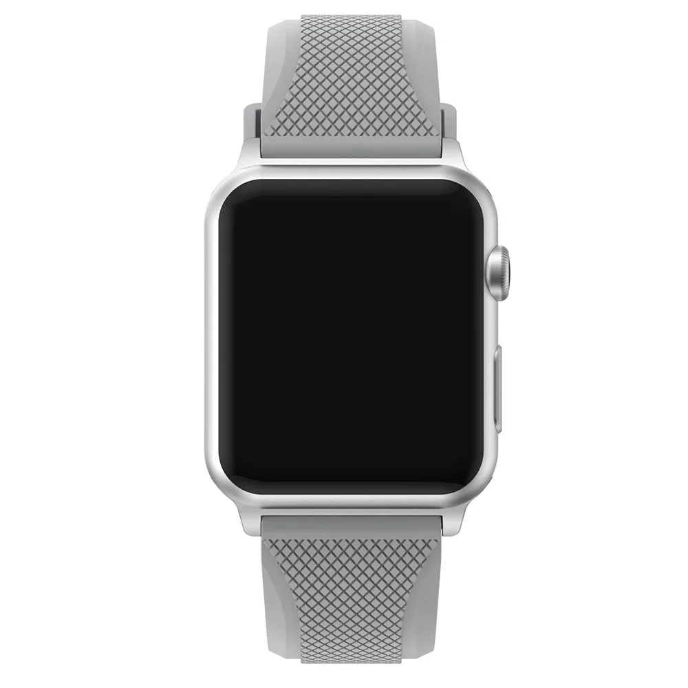 Спортивный мягкий силиконовый ремень ремешок для наручных часов Apple Watch Series1 на