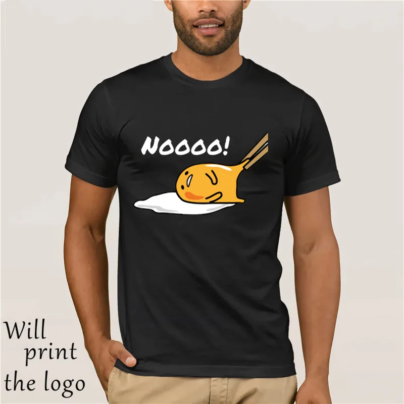 Japanese Harajuku Cute Gudetama Lazy Egg Yolk funny t shirt men fashion