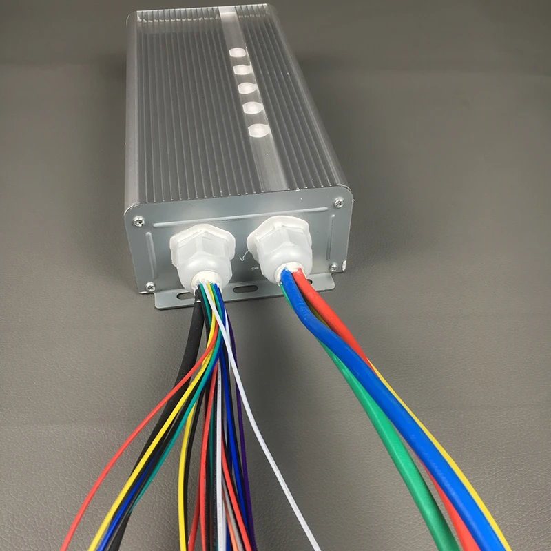 Cheap Brushless Controller 48V-20V 2000W 3000W 5000W 9000W 24Mosfet 120Degree Phase 3-Wheel Cargo Engine Electric Rickshaw Controller 4
