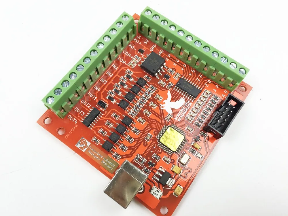 Чпу MACH3 USB 4 оси 100 кгц чпу устройство управления движением карта блокировки для