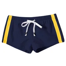 WOMAIL всесезонные Модные мужские сексуальные плавки для плавания пляжные плавательные шорты трусы для плавания ming спандекс темно-синие плавки Z30607