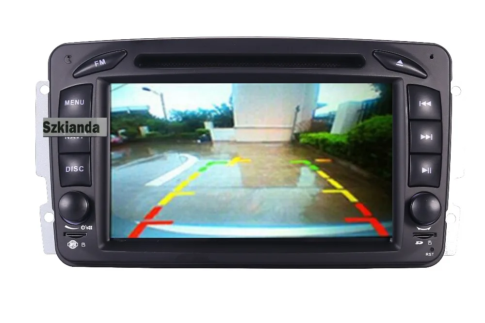 В наличии 7 "Android 10 автомобильный DVD плеер для Mercedes Benz CLK W209 W203 W463 W208 Wifi 3G GPS Bluetooth