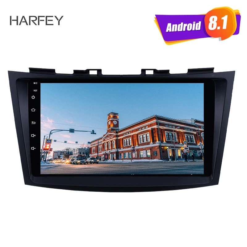

Harfey 9 inch Android 8.1 for SUZUKI SWIFT 2011-2013 Auto Radio GPS Navigation Audio system Bluetooth Music USB WIFI DVR