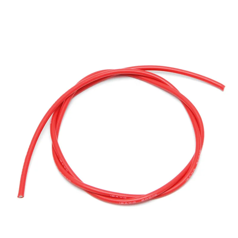 1 комплект 24AWG силиконовый Калибр гибкий провод многожильный V# медные кабели 5 м для RC черный красный#046