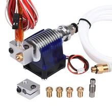 3D принтер J-головки hotend с один вентилятор охлаждения для 1.75 мм/3.0 мм 3D V6 междугородние Уэйд экструдер 0.2/0.3/0.4/0.5 мм сопла