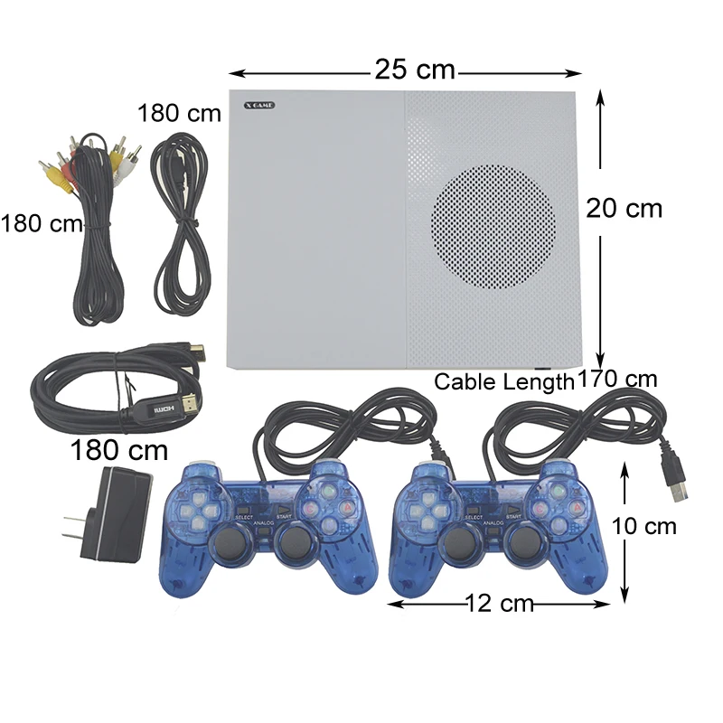 HDMI выход игровая консоль ТВ XGame Ручной игровой плеер встроенный 600 различных