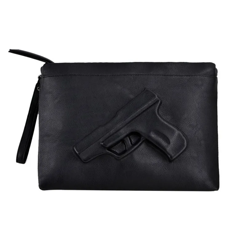 Unieke vrouwen messenger tassen 3D Print Gun Bag Designer Pistol