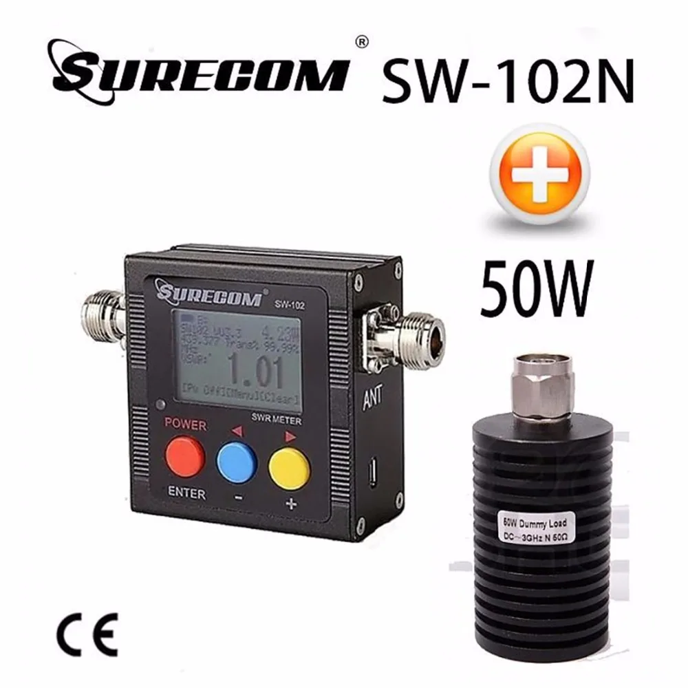 

SURECOM SW-102N V.S.W.R. METER +50W DUMMY LOAD