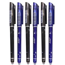 Erasable Pen Nib 0.5mm Blue black Pen length 150mm With Cartridge Sales Gifts Boutique Student Stationery Office Pen Writing