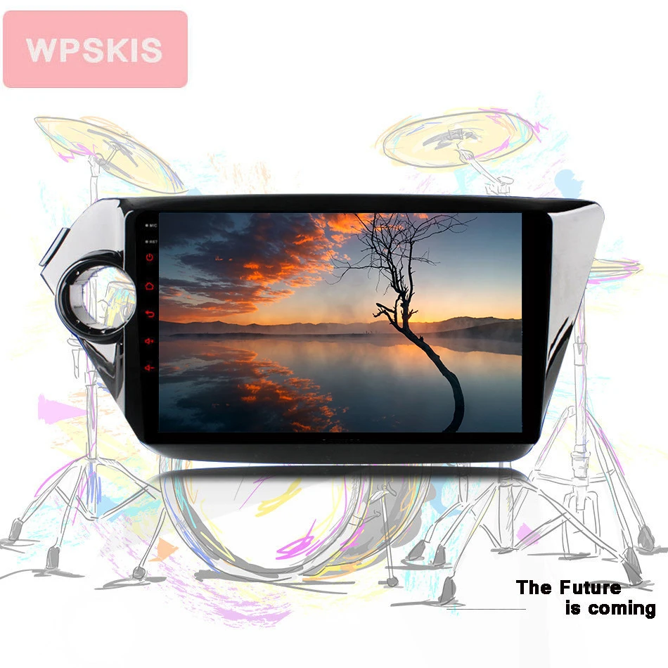 Flash Deal Android 9.0 Car Radio 2 din Car dvd gps 9" For Kia K2 Rio 2012 2013 2015 2016 Radio tape recorder Navigation multimedia stereo 4