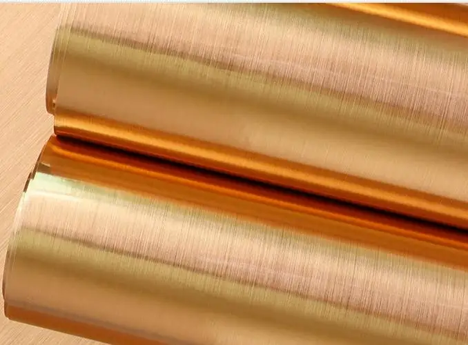 Wholesale Metal Gold Silver Stainless Steel Brushed Contact Paper
