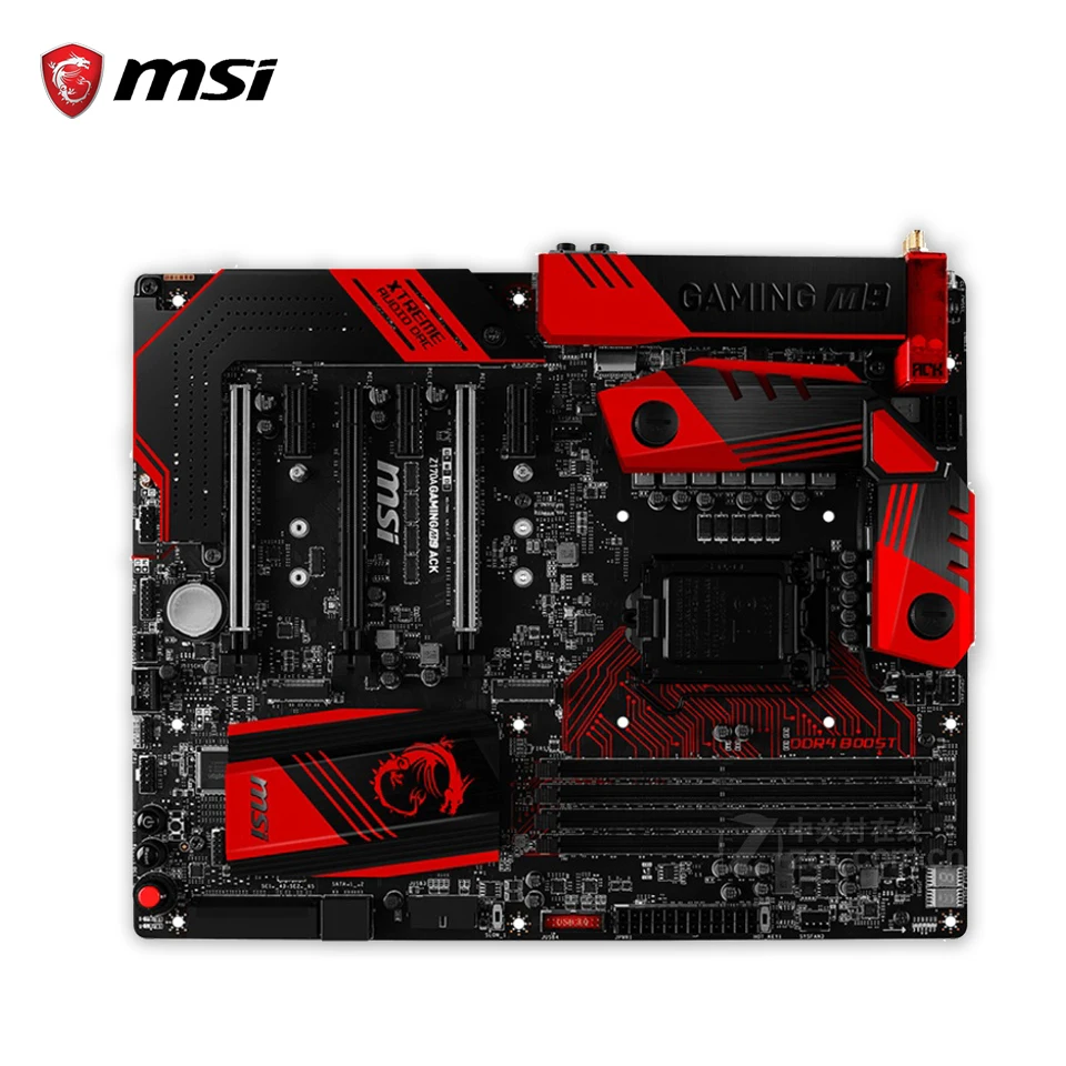 

MSI Z170A GAMING M9 ACK Original Used Desktop Motherboard Z170 Socket LGA 1151 i3 i5 i7 DDR4 64G SATA3 ATX