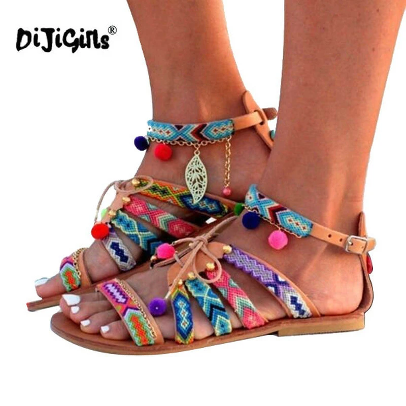 boho chic gladiator sandals