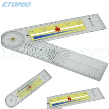 Многофункциональный Гониометр, шкала боли, линейка, медицинская линейка, болеутоляющая линейка, медицинская линейка, транспортир
