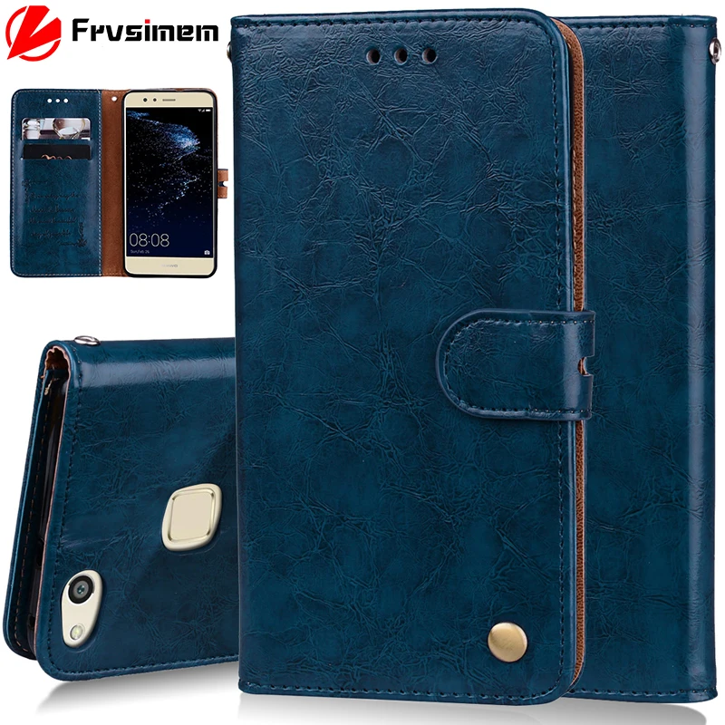 Винтажный кожаный чехол-кошелек для Huawei P10 Lite WAS-LX1 WAS-LX2 WAS-LX3 WAS-LX1A Was LX2 P10Lite