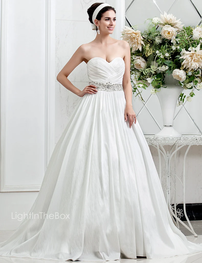 

free shipping bridal ball gown bride robe de soiree 2016 new fashionable romantic vestido de noiva casamento wedding dresses