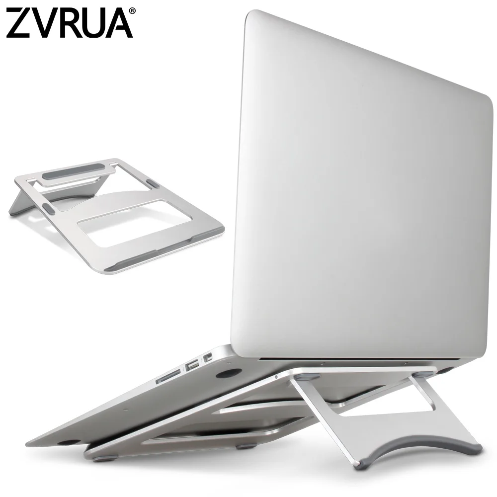 ZVRUA Universal Aluminum Alloy Tablet Holder For Macbook Pro Laptop Stand Holder Accessories For iPad Pro 12.9 Metal Support