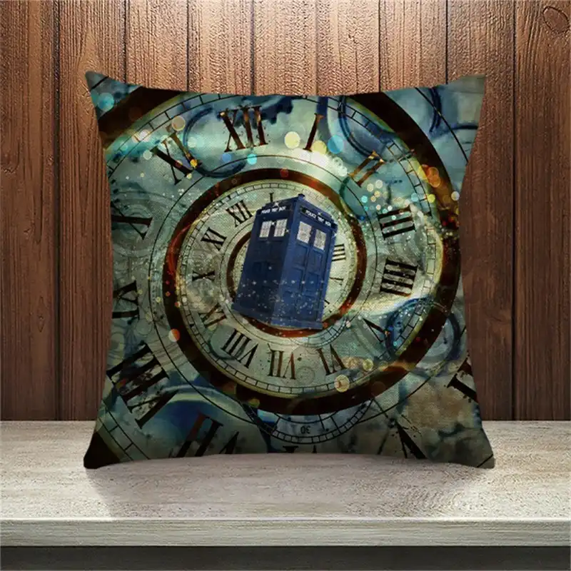 Decoruhome Doctor Who Hot Pillow Case Cushion Pillow Sofa