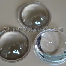 Высокомощный светодиодный объектив 23 мм, светодиодный оптический объектив, выпуклая линза