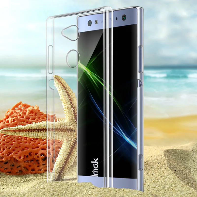 For Sony Xperia XA2 Ultra Cover Case IMAK Hard PC Crystal Clear Back (6.0 inch) Phone Coque |